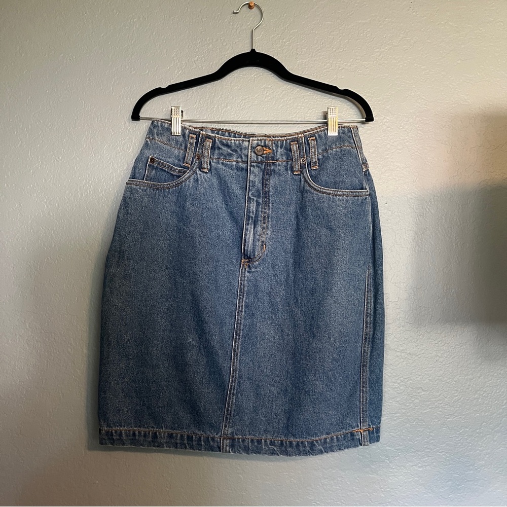 Disney Blue Denim Pencil Skirt - Picture 2 of 8